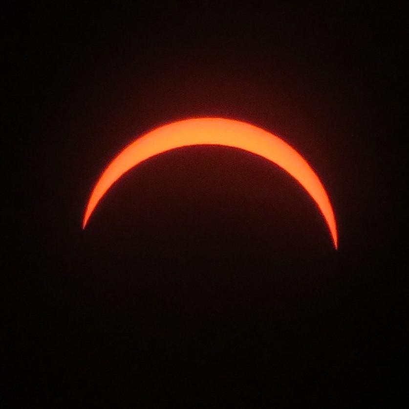 Eclipse at the maximum, around 90%